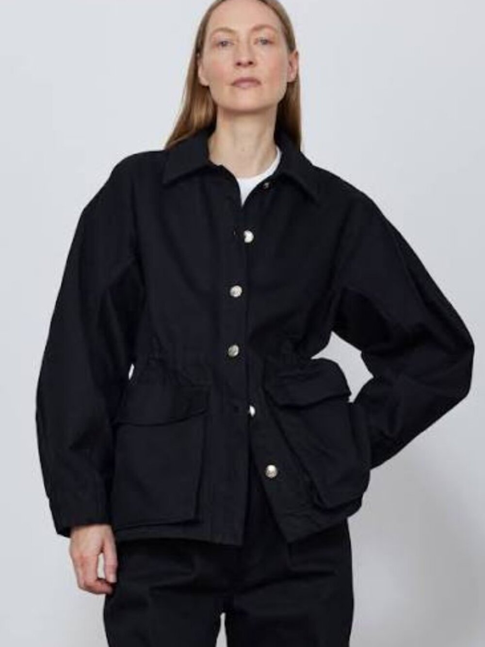 RUADH The Constance Denim Jacket - Renee Wash NWT